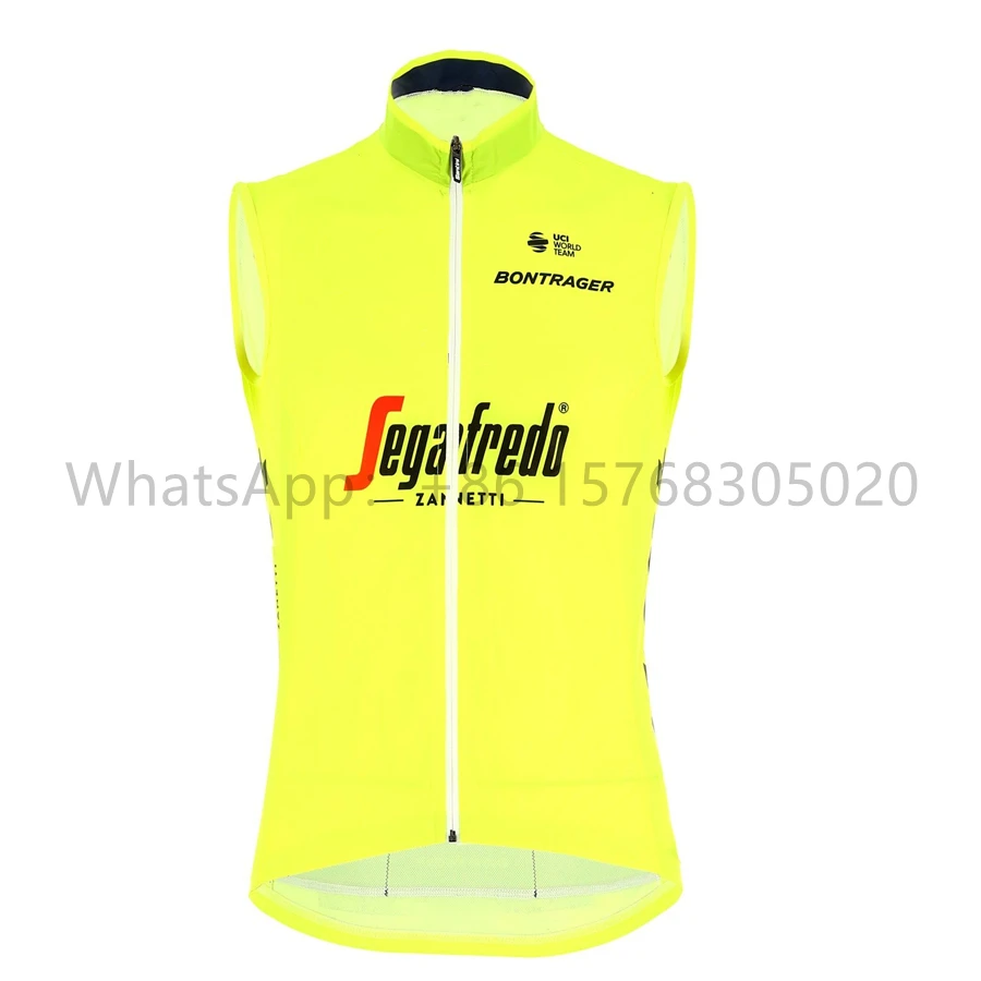 

TREKKING 2020 pro team cycling jersey men sleeveless windproof water repellent lightweight breathable mesh bike vest ciclismo