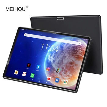 

2020 10 inch Tablet PC Google Android 9.0 Pie OS 32GB ROM Wifi GPS Tempered 2.5D Screen IPS Tablet 10.1+64GB Memory card