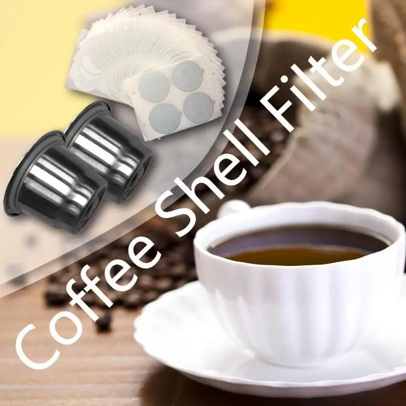 Фильтр из нержавеющей стали, многоразовый кофе-капсулы фильтр для Nespresso