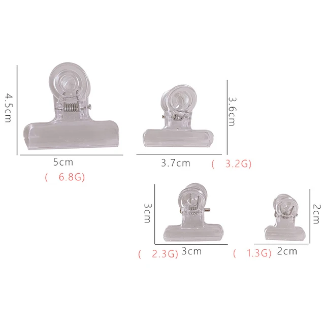 식품 폐기 방지의 혁명: 휴대용 투명 클립