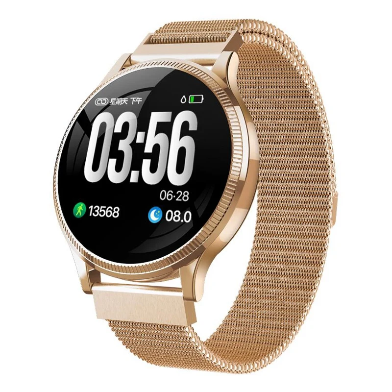 FULL-MK08 фитнес-трекер Смарт-часы IP67 Водонепроницаемый кровяное давление Smartwatch монитор сердечного ритма спортивный браслет для Android