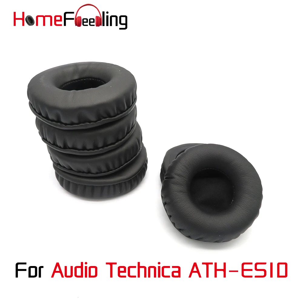Амбушюры Homefeeling для Audio Technica ATH ES10 круглые универсальные запасные части Leahter
