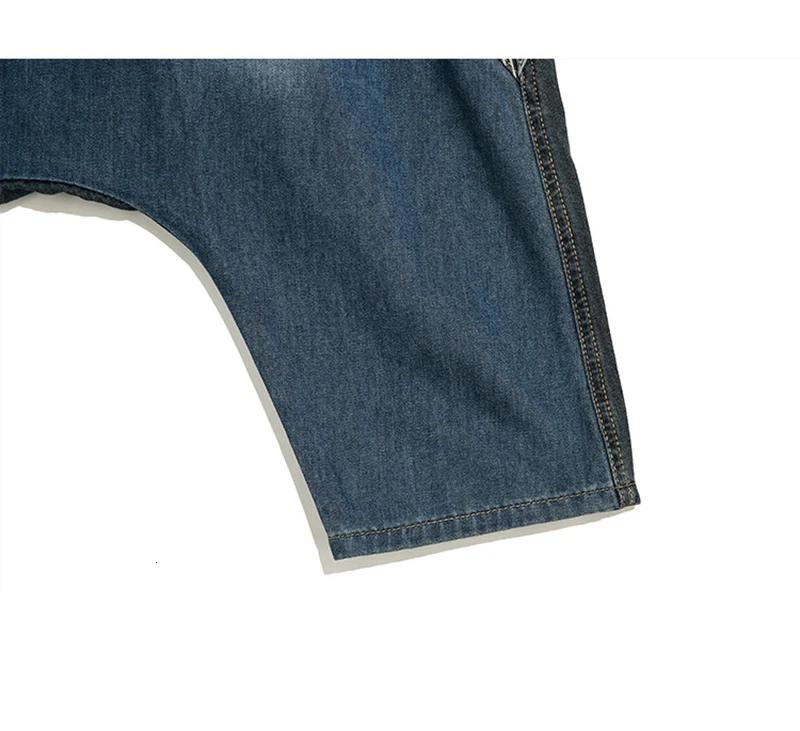[EAM] длинные джинсы с широкими штанинами в синюю полоску, новые свободные женские брюки с высокой талией, модные весенне-осенние 1M886