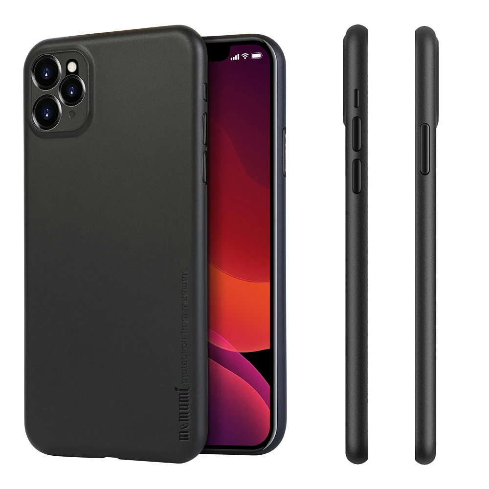 Тонкий чехол memumi для iPhone 11 Pro Max 6 5 дюйма 2019 0 3 мм Ультратонкий матовый тонкий с