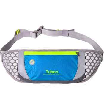 

Practical Reflective Anti Splash Portable Running Nylon Outdoor Cycling Sports Waist Bag Jogging Buckled Lightweight Pocket