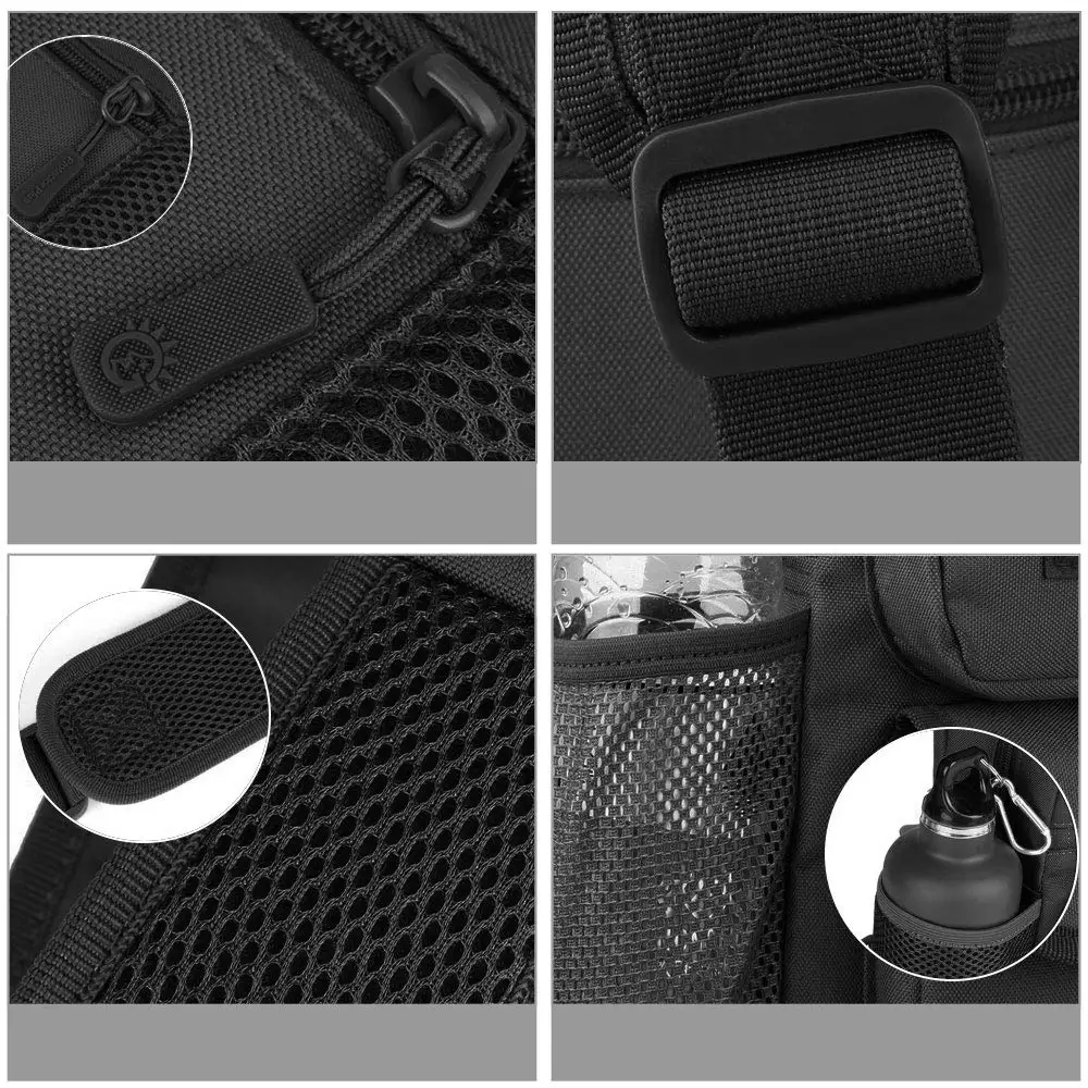 Outdoor USB Men Chest Bag Waist Sling Bags Tactical Sling Bag Crossbody Pack Mini Military Shoulder Backpack