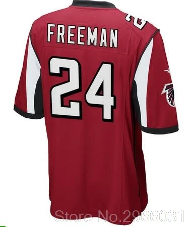 For men Качественная мужская майка Julio Jones 11 Deion Sanders 21 Matt Ryan 2 Devonta Freeman 24 Keanu Neal 22 - Цвет: For men