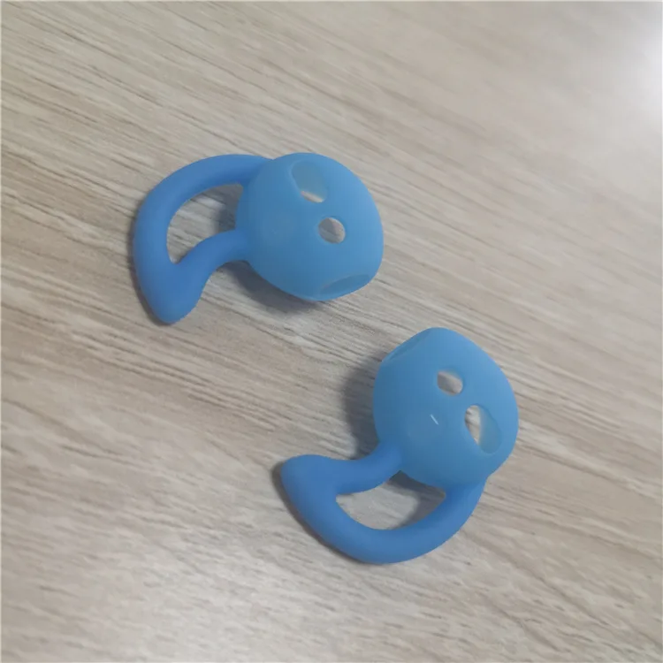 Blue 1 пара наушников, силиконовый чехол, анти-осыпание, безболезненные наушники-вкладыши, ушные вкладыши для Apple Airpods i7s i9s, защитные аксессуары - Цвет: Blue