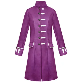 

Medieval Vintage Men Jacket Retro Renaissance Outfit Gothic Prince Coat Halloween Cosplay Costumes