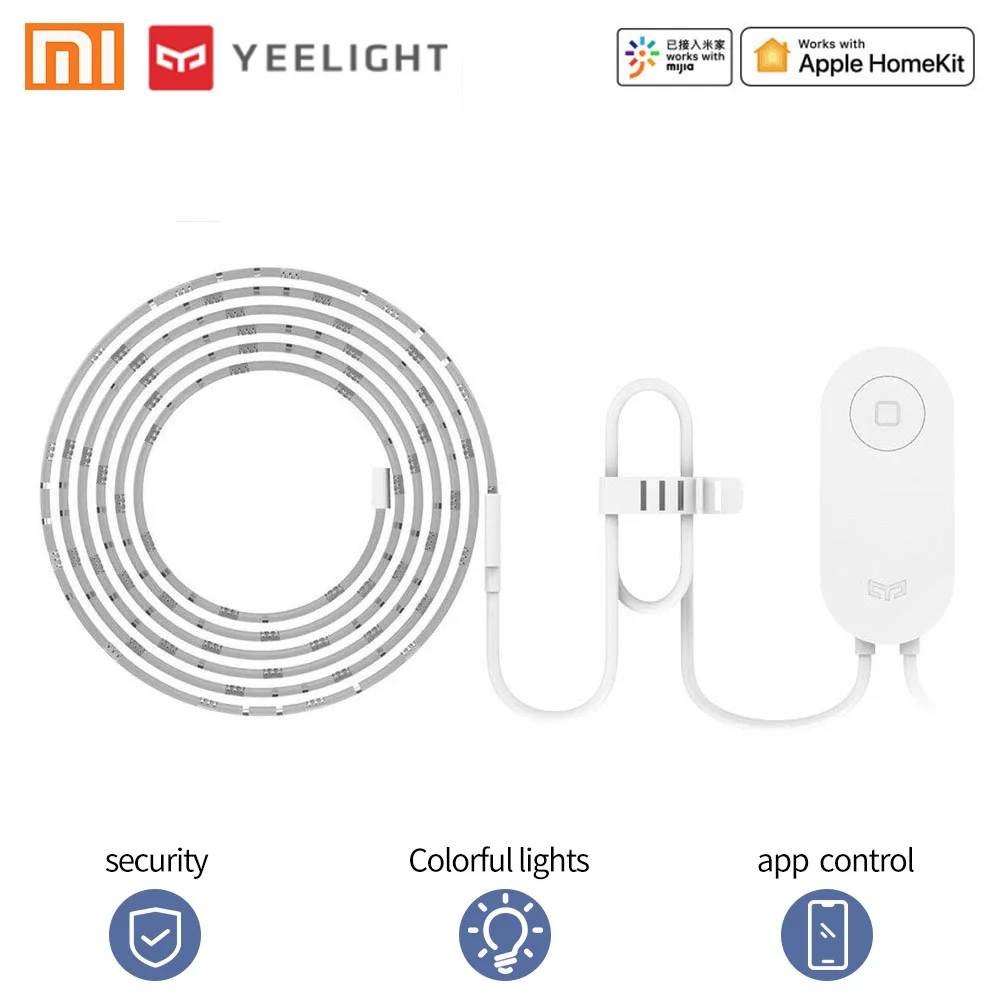 

Xiaomi Yeelight LED Strip Light smart Strip christmas decorations for Alexa Google mijia mihome app smart remote control