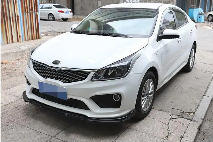 Задний спойлер для KIA K2 2016 2018 задний RIO ABS диффузор переднего бампера|Спойлеры и