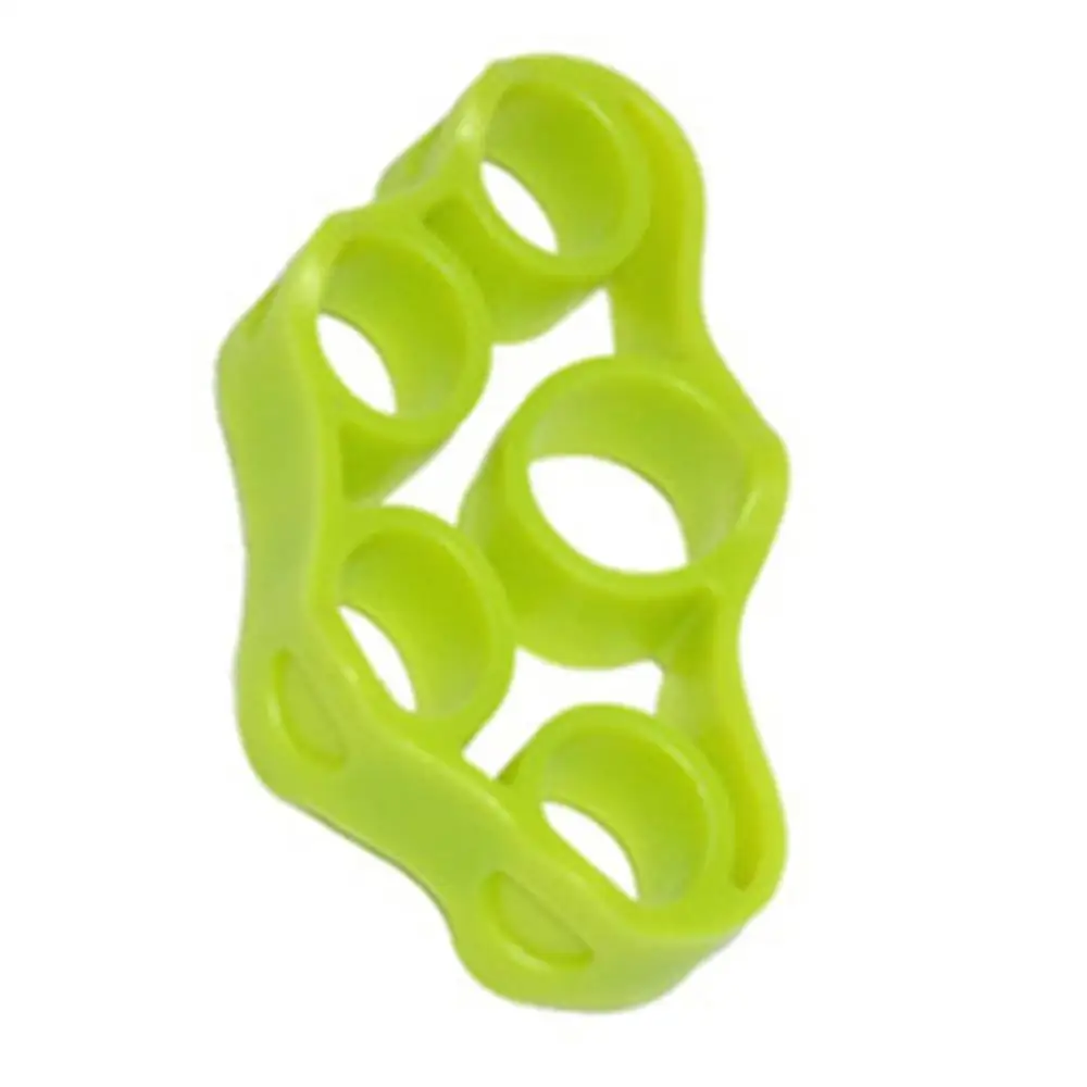 

Silicone Enlarged Hole Finger Puller Stimulation Of Points Enhance Palm Strength Finger Strength Blood Circulation 1 Pcs