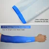 Darevie 1pair Cycling Arm Sleeve High Quality Seamless Cycling Arm Warmer Cycling Arm Sleeve Men 50+ UPF Fishing Cuff Cover ► Photo 3/6