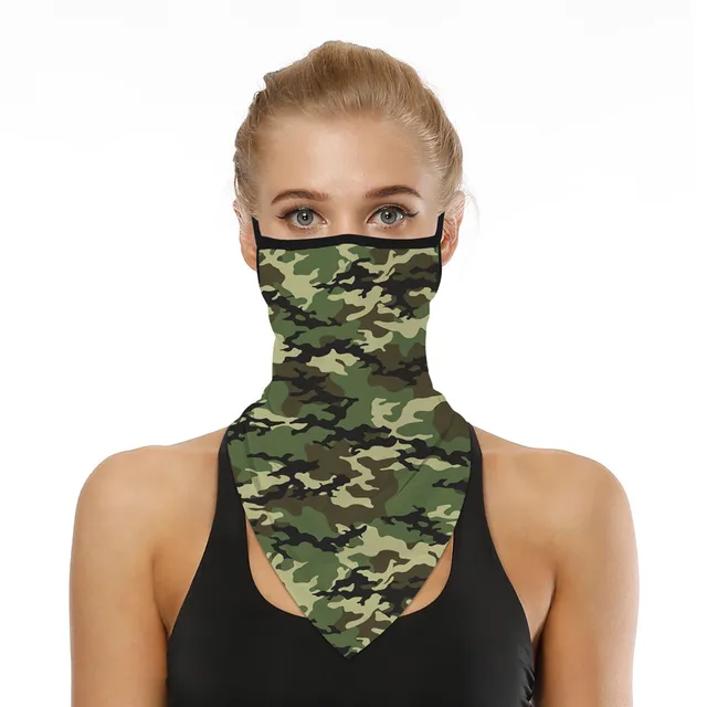 Outdoor Camouflage Print Seamless Ear Face Cover Sports Washable Scarf Neck Tube Face Dust Riding Facemask Outdoor Camouflage Print Seamless Ear Face Cover Sports Washable Scarf Neck Tube Face Dust Riding Facemask Windproof Bandana