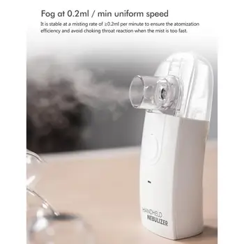 

IN STOCK Mini Handheld Nebuliser Steaming Tool Health Care Atomizer Portable Nebuliser Humidifier Inhaler Nebulizer