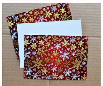 

10pcs Snowflake Pattern Recordable Classical Vintage Art Travel Postcard Greeting Card Birthday Gift Postcards Illustration