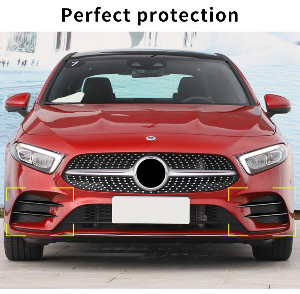 Передний противотуманный светильник для Mercedes w177 amg/класс a mercedes classe a w177 clase планки/a180 Mercedes a класс w177 аксессуары