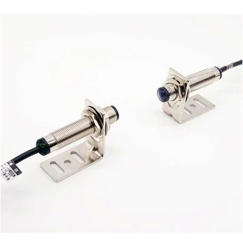 

Taidacent 12-24v M12 Laser Photoelectric Switch Resist Inverter Interference Sensor NPN Normally Open Photoelectric Beam Sensor