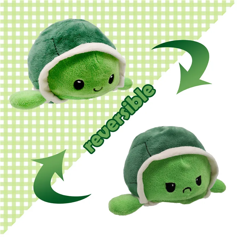 peluche réversible