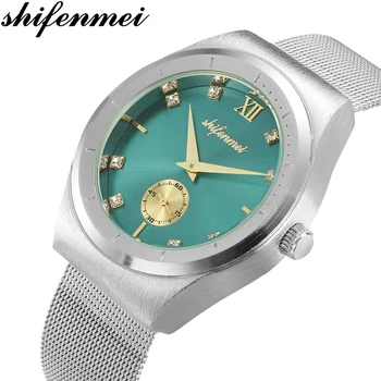 

Shifenmei Women Watches Top Brand Luxury Fashion Female Quartz Wrist Watch Ladies Stainless Steel Waterproof Clock Fashion 1079