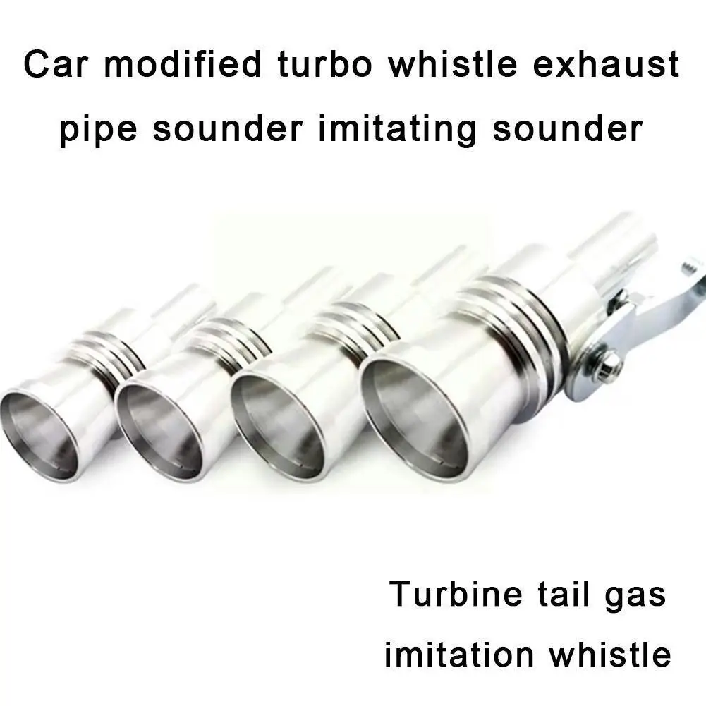 Car Modification Turbo Whistle Exhaust Pipe Sounder Tip Car Trim