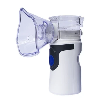 

Quality Mini Handheld Portable Inhaler Nebulizer HealthCare Silent Ultrasonic Nebulizer Inhaler Children Adult USB Atomizer