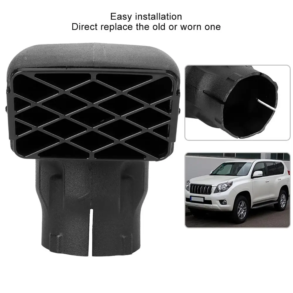 3,5 дюймов Air Ram Snorkel Head сменный аксессуар Air Snorkel головка подходит для Toyota Landcruiser черная насадка из АБС-пластика