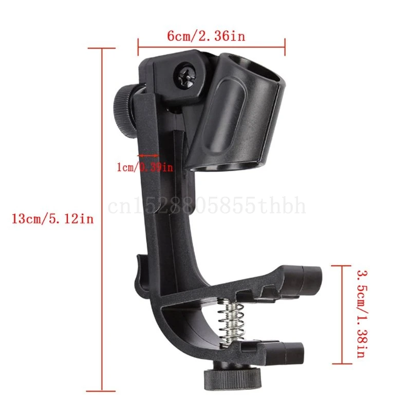 Adjustable Clip On Drum Rim Shockproof Mount Microphone Mic Clamp Stand Holder microphone stand microphone shock mount microphone mount clamp