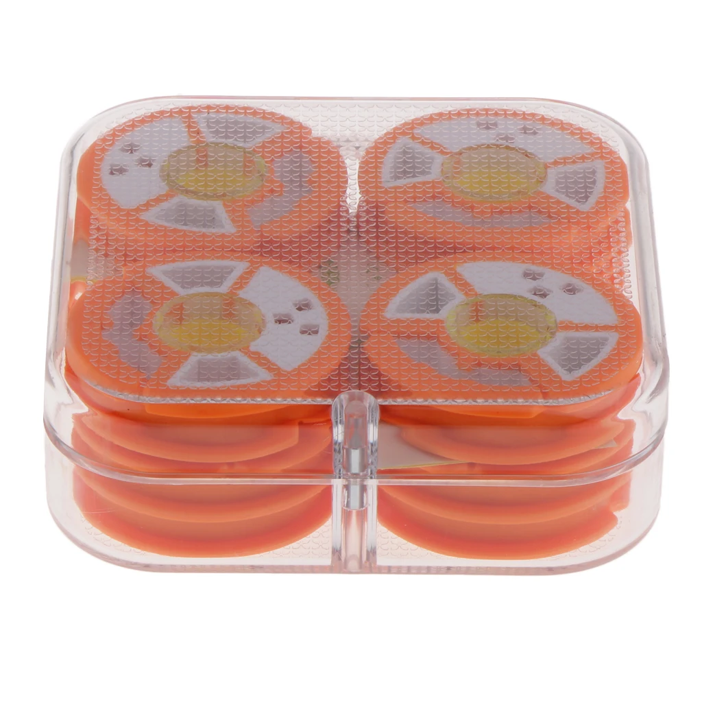 8pcs Fishing Line Bobbins Spools, Pike, Carp and Sea Fishing Rigs Storage