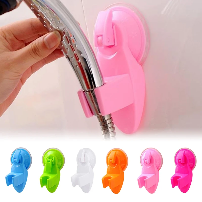 Bathroom Shower Sprinkler Holder Adjustable Strong Sucker Shower Head Bracket Stand for Shower Mounting Nozzles
