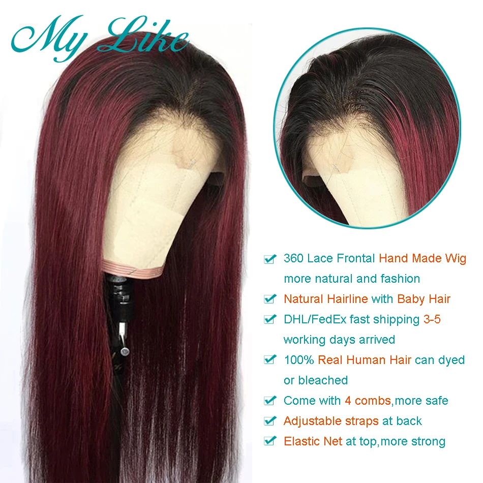 1b 99j lace front wig 11