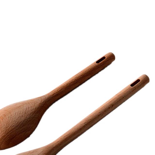 4Db/Set Kiváló Minőségű Fa Mérés Kanállal Főzési Edényszerszámok Leves Teáskanál Asztali Edények Mézes Konyhai Kiegészítők - Image 6
