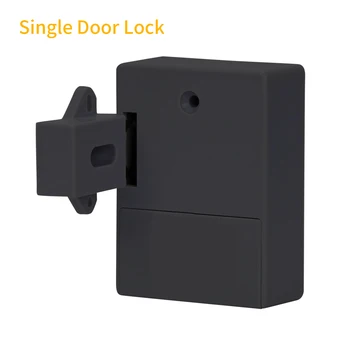

Smart Sensor Cabinet Lock Adhesive Hidden Drawer Lock Shoe Cabinet Wardrobe Bathroom Inductive Digital Lock Single-opening Door