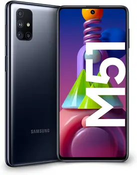 Перейти на Алиэкспресс и купить Samsung Galaxy M51 M515 6 ГБ/128 Гб Две Sim-карты черный