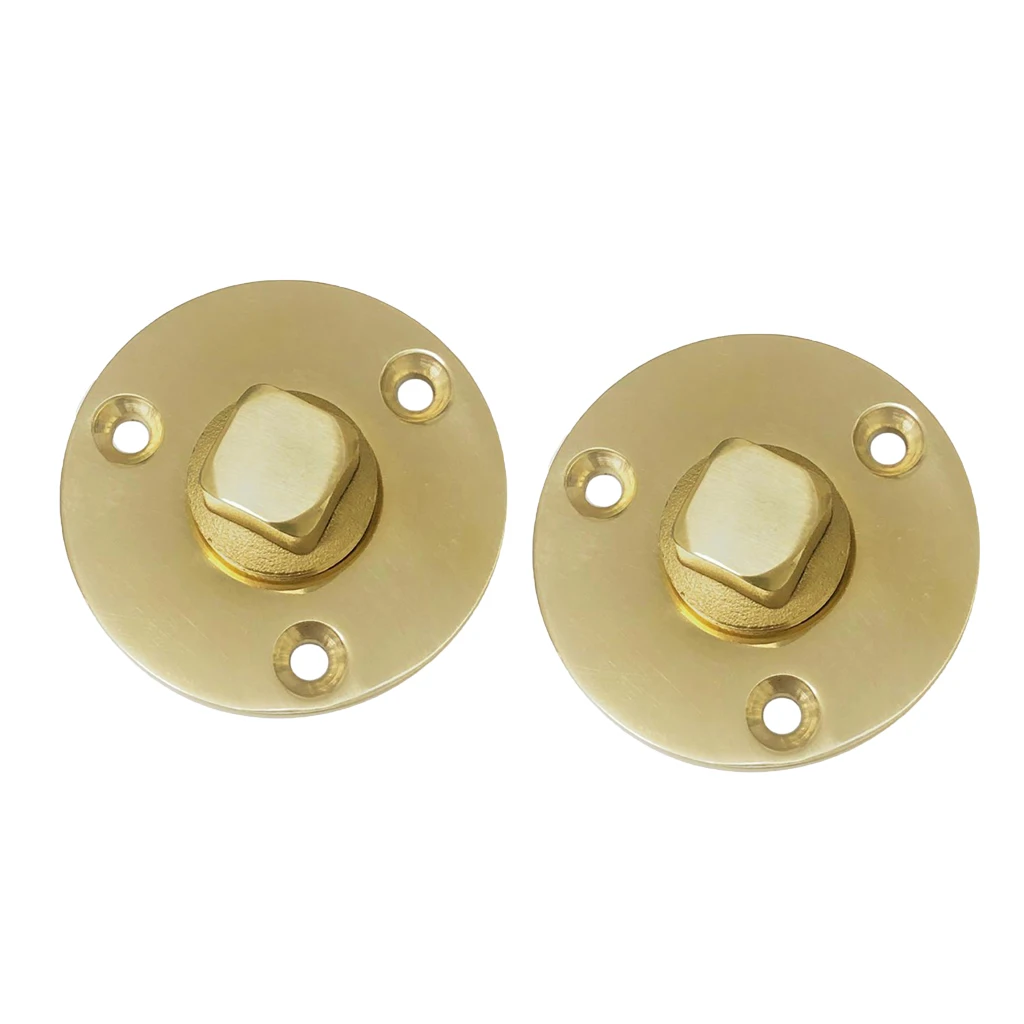 2x Bronze Garboard Marine Boat Yacht Screw Drain Plug Fits 1