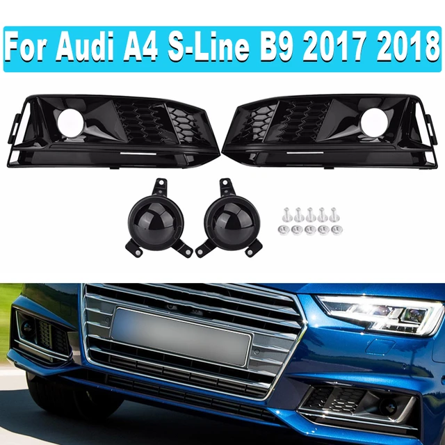 Auto Left Right ACC Radar Sensor Decoration Probe Car Modification For Audi  A4 B9 2017 2018 2019 2020 2021 8WD807819