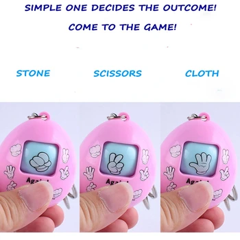 

Guessing Fist Delicate and Cute Egg Stone Scissors Cloth Game Egg Rowing Egg Key Ring Pendant Twisted Egg Toy Opinion Splitter