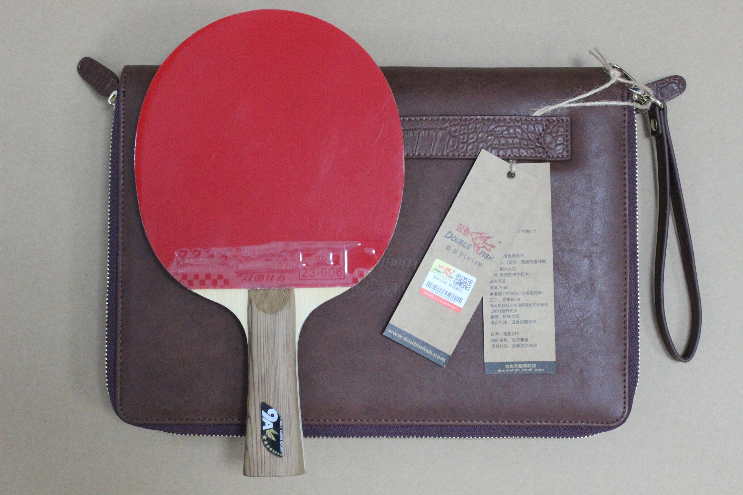 

double fish 9A carbon Table tennis rackets 9 STARS finished product Table tennis racquet