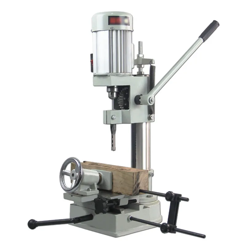 

MK361A Tenoner Household Square Hole Mortising Machine Woodworking Tenon Machine Teuoning Machiner Small Bench Drilling Tool