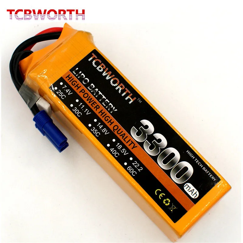 Аккумулятор Lipo 3S 11 1 В 3300 мАч 60C RC LiPo для радиоуправляемого самолета вертолета