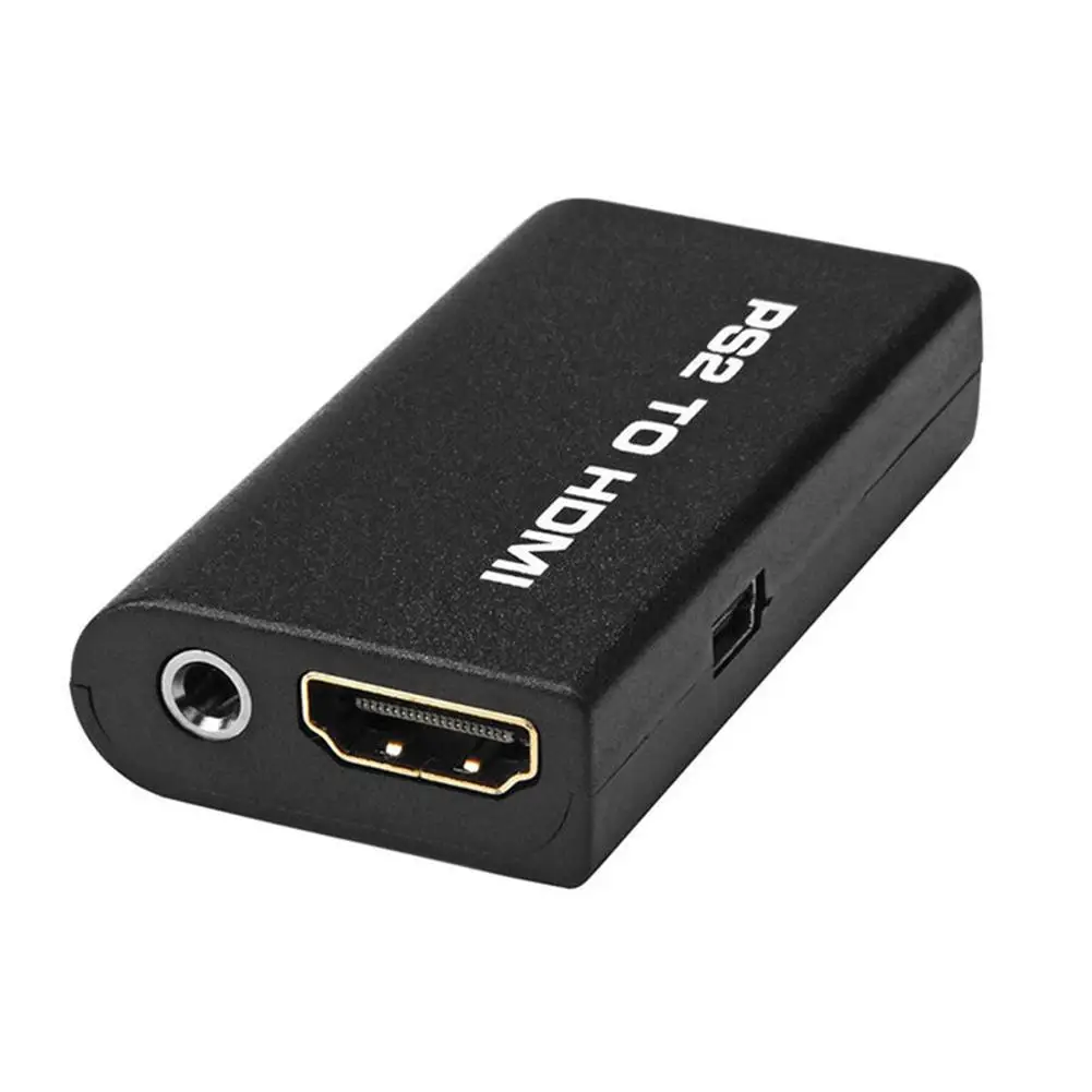 PS2 к HDMI аудио видео конвертер адаптер с 3,5 мм аудио выход PS2 плеер к HDMI для поддержки 480i 576i 480P HDTV