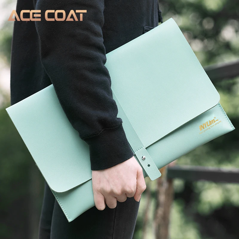 ACECOAT сумка для ноутбука для женщин Macbook Air Pro Retina13 12 15 модный портфель кобура для Mac books 13,3 дюймов