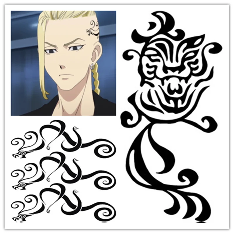 Эскизы тату из аниме токийские мстители
