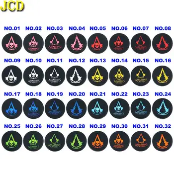 

JCD 4PCS Thumb Stick Grips Cover For PS4 Pro Slim Silicone Analog Joystick Cap Cases For Xbox one 360 PS3 PS4 Accessories