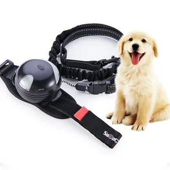 

Handfree Automatic Retractable Dog Leash Reflective Dog Leash Rechargeable Pet Leash with Warning Flashlight Light Pet Accessory