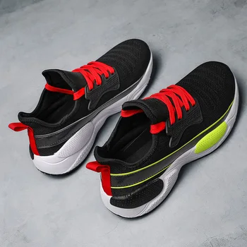

Fashion Men Casual Shoes 2020 brand sneakers men Lightweight Lace-up Walking Sneakers trainer Male Footwear 0572