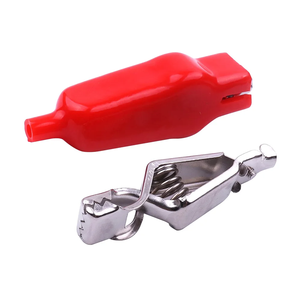 

20A Truck Safe Chargers Car Circuit Battery Clips Alligator Test Clamp Electric Voltage Accessories Strong Spring Connector