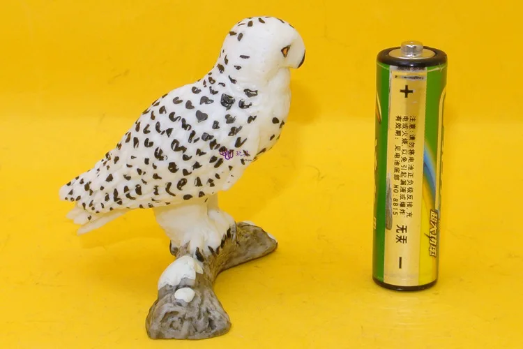 Модель диких животных модель набор Снежная Сова пластик эмулят игрушки
