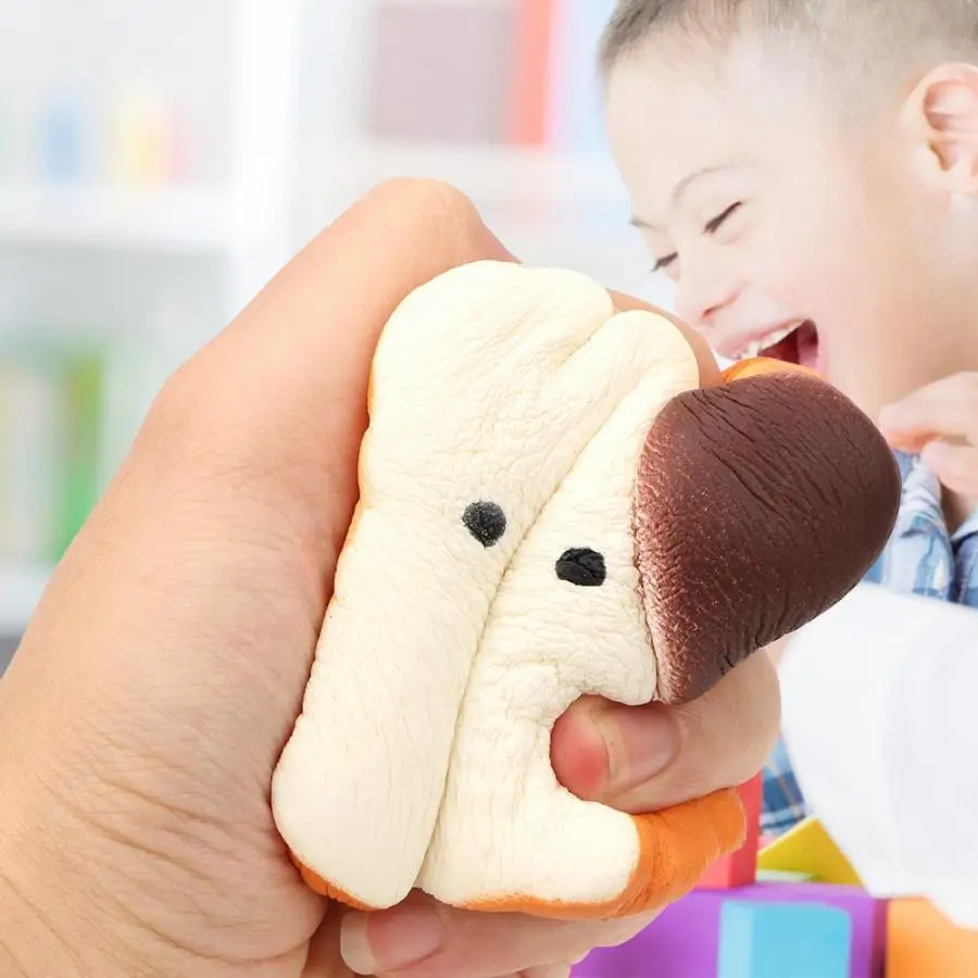Детская игрушка из искусственной кожи, медленно поднимающаяся, jumbo Kawaii, красочная кукла, медленно поднимающая стресс, облегчение, игрушка для детей, игрушка для декомпрессии