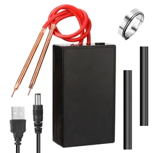 Zgrzewarka punktowa przenośna 6 biegów regulowana Mini maszyna do zgrzewania punktowego do 18650 baterii maszyna do zgrzewania punktowego narzędzie 5300mAh